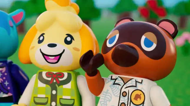 Marie et Tom Nook version LEGO